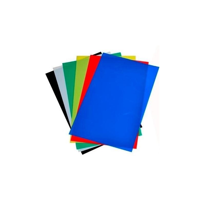 DHP TAPAS ENCUADERNACIÓN 450 MICRAS A4 POLIPROPILENO AZUL -PACK 100U-