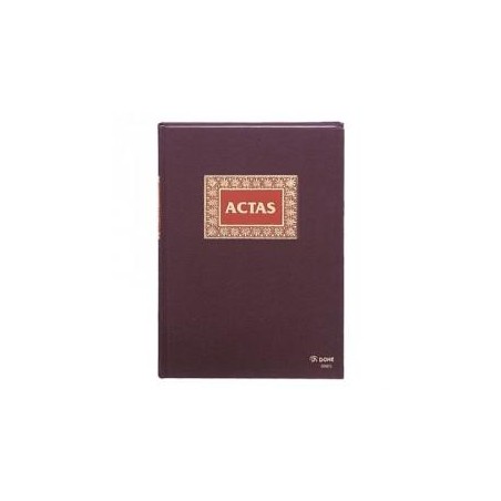 DOHE LIBRO DE ACTAS FOLIO NATURAL 100 HOJAS