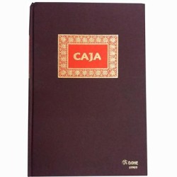 DOHE LIBRO CAJA DE CONTABILIDAD 100H NUMERADAS FOLIO NATURAL