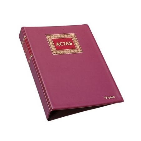 LIBRO DE ACTAS RECAMBIABLES FOLIO NATURAL 100 HOJAS