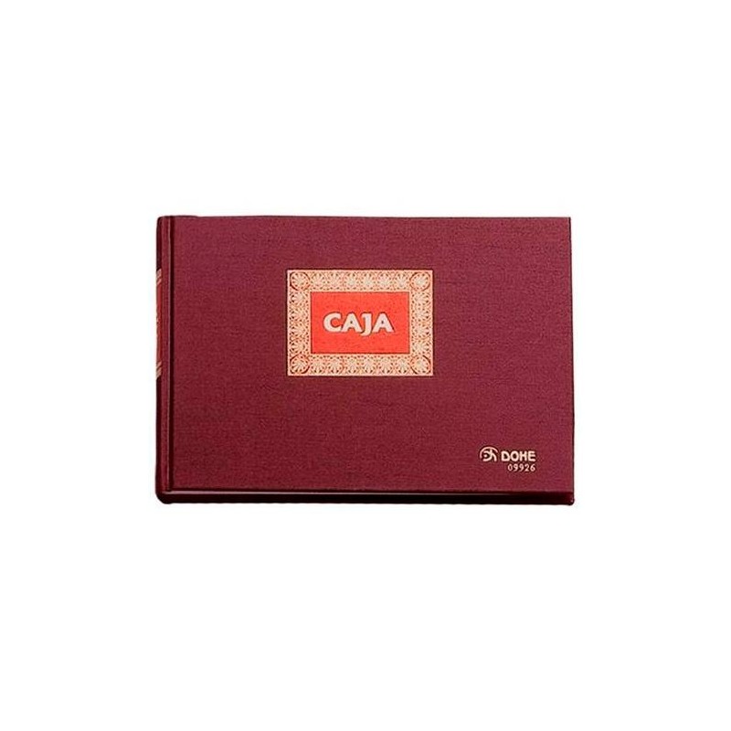 DOHE LIBRO CAJA DE CONTABILIDAD 100H NUMERADAS CUARTO APAISADO