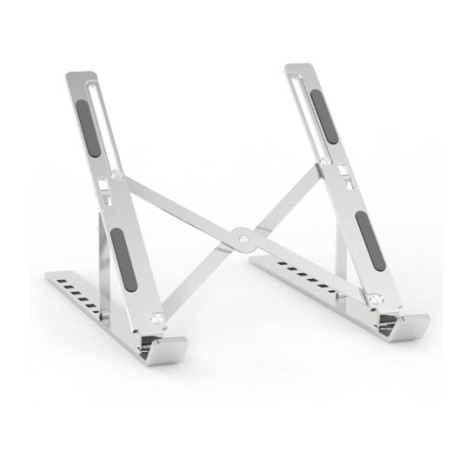 AISENS SOPORTE DE SOBREMESA AJUSTABLE PARA PORTATIL / TABLET, PLATA