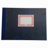 DOHE CUADERNO CARTONÉ 100H FOLIO APAISADO RAYADO HORIZONTAL 70GR AZUL