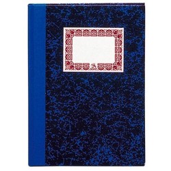 DOHE CUADERNO CARTONÉ 80H CUARTO NATURAL RAYADO HORIZONTAL 70GR AZUL