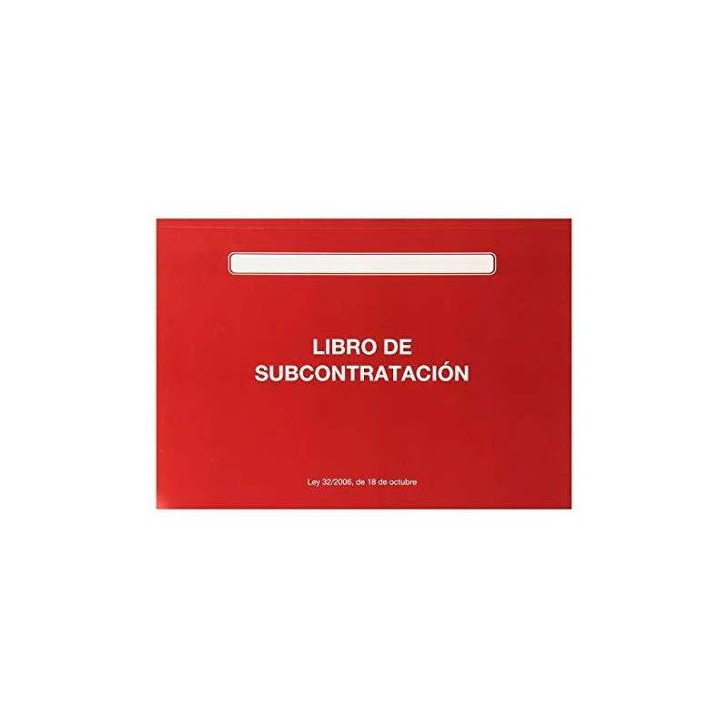 LIBRO DE SUBCONTRATACIÓN OFICIAL CATALÁN