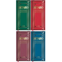 DOHE DIETARIO DOS TERCIOS 14.5X31CM DP CARTÓN GELTEX C/SURTIDOS 2026