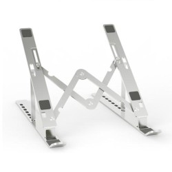AISENS SOPORTE DE SOBREMESA AJUSTABLE PARA PORTATIL / TABLET, PLATA