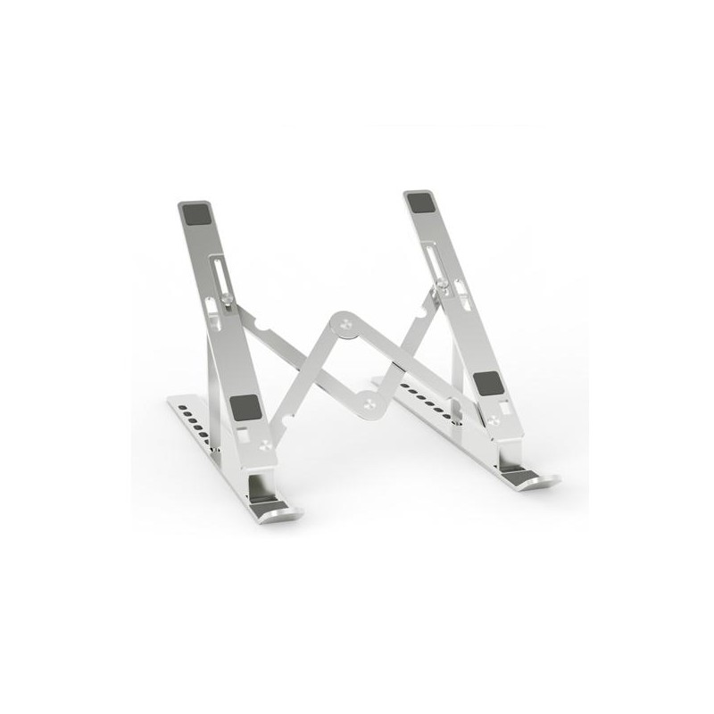 AISENS SOPORTE DE SOBREMESA AJUSTABLE PARA PORTATIL / TABLET, PLATA