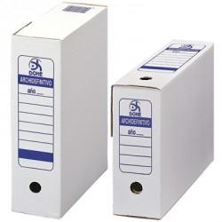 DOHE CAJA ARCHIVO DEFINITIVO FOLIO PROLONGADO CARTÓN BLANCO PACK 50 UD