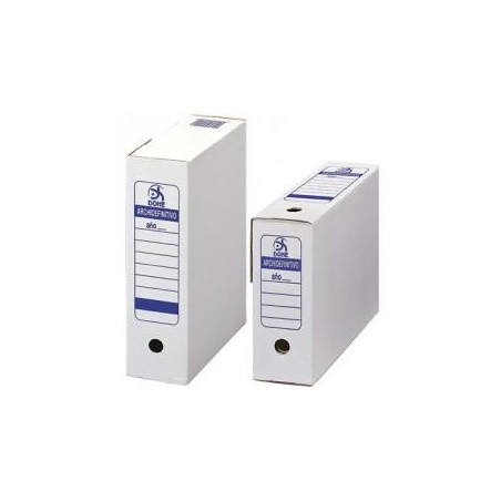 DOHE CAJA ARCHIVO DEFINITIVO FOLIO PROLONGADO CARTÓN BLANCO PACK 50 UD
