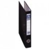DOHE ARCHIVADOR PALANCA ARCHICOLOR FOLIO LOMO ESTRECHO RADO CARTÓN FORRADO PP NEGRO