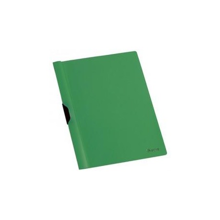 DOHE DOSSIER CLIP METALICO P.P. A4 30 HOJAS VERDE -8U-