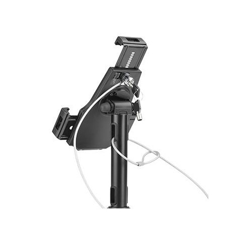 AISENS SOPORTE DE SOBREMESA ANTIROBO / PARED AJUSTABLE (1 PIVOTE) PARA TABLET, NEGRO