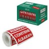 DOHE PACKIA ROLLO ETIQUETAS ADHESIVAS PREIMPRESAS PARA ENVÍOS / 100 X 50 MM / "CONTIENE ALBARÁN"