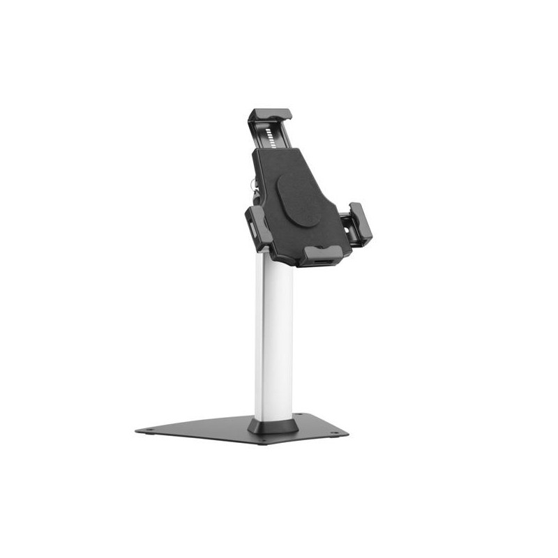 AISENS SOPORTE DE SOBREMESA ANTIROBO AJUSTABLE (1 PIVOTE) PARA TABLET, NEGRO