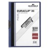 DURABLE CARPETA DOSSIER PINZA DURACLIP 30 AZUL OSCURO A4 -25U-
