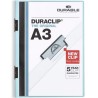 DURABLE CARPETA DOSSIER PINZA DURACLIP 60 A3 AZUL