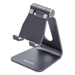 AISENS SOPORTE DE SOBREMESA TAMAÑO M AJUSTABLE (1 PIVOTE) PARA MOVIL / TABLET, GRIS