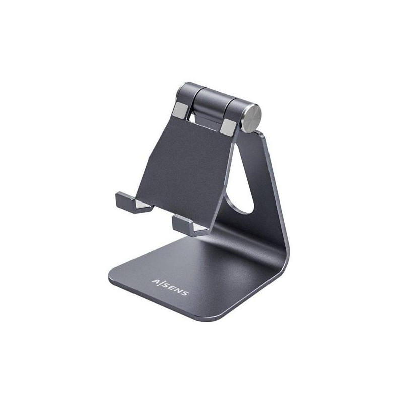 AISENS SOPORTE DE SOBREMESA TAMAÑO M AJUSTABLE (1 PIVOTE) PARA MOVIL / TABLET, GRIS