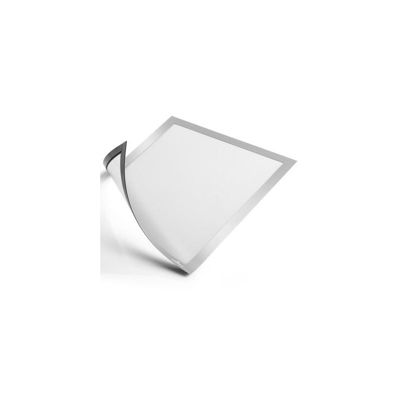 DURABLE MARCO INFORMATIVO MAGNETICO DURAFRAME A4 PLATA -5U-