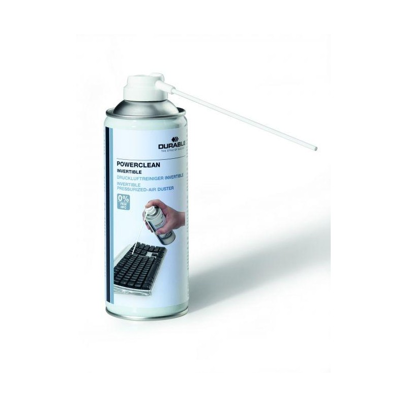 DURABLE SPRAY DE AIRE A PRESIÓN INVERTIBLE 200ML