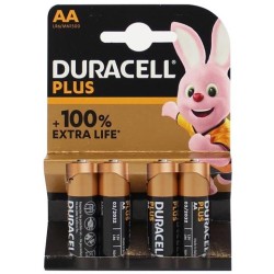 DURACELL PILAS POWER PLUS LR06 ALCALINAS AA 1.5V PACK-4