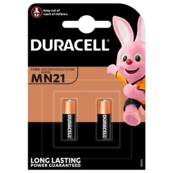 DURACELL PILAS ESPECIALES ALCALINAS MN21 LARGA DURACIÓN 12V BLISTER -2U-