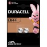 DURACELL PILA ALCALINA ESPECIAL LR44 DE BOTÓN 1,5 V -BLISTER 2U-