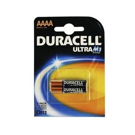 DURACELL PILAS ULTRA POWER AAAA MX2500 1.5V BLISTER-2