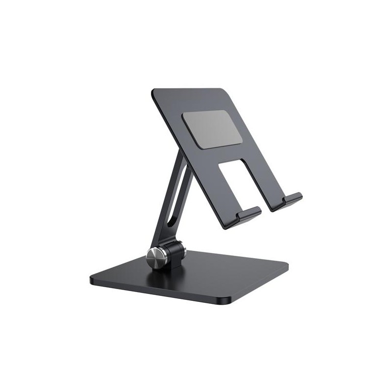 AISENS SOPORTE DE SOBREMESA TAMAÑO XXL AJUSTABLE (2 PIVOTES) PARA MOVIL / TABLET, GRIS