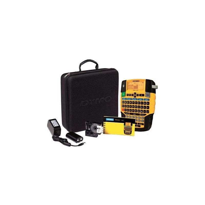 DYMO RHINO IMPRESORA DE ETIQUETAS PORTÁTIL 4200 TECLADO QWERTY + CON MALETÍN