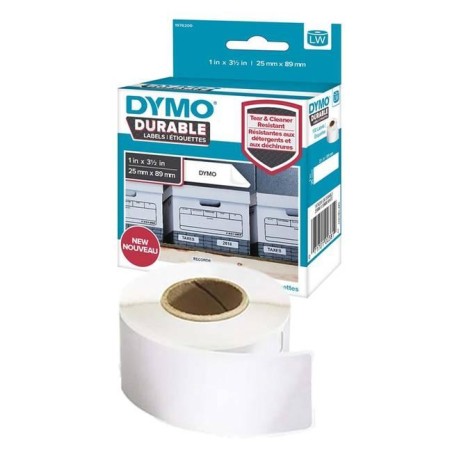 DYMO CINTA DE ETIQUETAS DE ENVÍO BLANCO DE 25X89MM, PARA IMPRESORA TÉRMICA (SUSTITUYE 1933081) (2 ROLLOS X 350 ETIQUETAS)