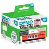 DYMO CINTA ADHESIVA DURABLE LABELWRITER LABELS 102X59MM NEGRO SOBRE FONDO BLANCO