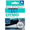 DYMO CINTA DE TRANSFERENCIA TERMICA D1 40916. NEGRO SOBRE AZUL DE 9MMX7M. POLIESTER AUTOADHESIVA