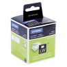 DYMO ETIQUETAS DE TRANSFERENCIA TERMICA LABEL WRITER 99010, NEGRO SOBRE BLANCO 28X89MM (A X L). 2 ROLLOS 130 UDS