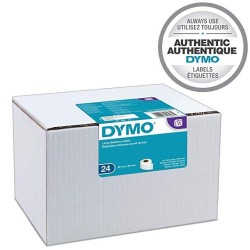 DYMO CINTA DE ETIQUETAS DE ENVÍO BLANCO DE 36X89MM (24 ROLLOS) PARA ROTULADORA LABELWRITER