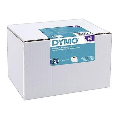 DYMO CINTA DE ETIQUETAS DE ENVÍO BLANCO DE 54X101MM (12 ROLLOS) PARA ROTULADORA LABELWRITER