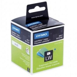 DYMO CINTA DE TRANSFERENCIA TÉRMICA 99017 BLANCO DE 50X12MM LABELWRITE 400, 400 TURBO, 450 , 450 TURBO. ADHESIVAS. - S0722460
