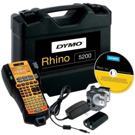 DYMO RHINO ETIQUETADORA - ROTULADORA ELECTRÓNICA PORTÁTIL 5200 + CON MALETÍN