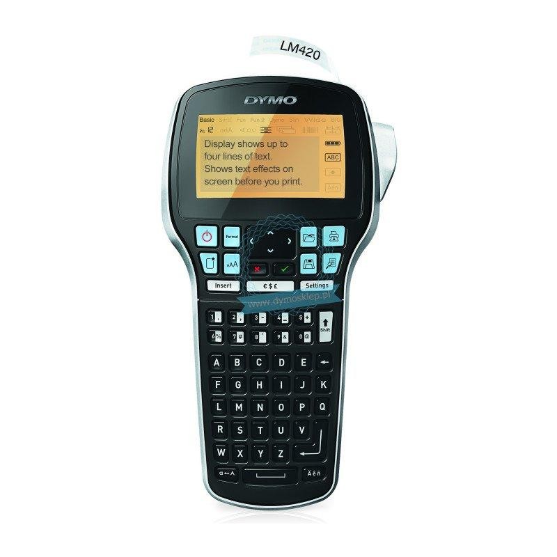 DYMO ROTULADORA ELECTRÓNICA NEGRO LABELMANAGER 420P, TECLADO: ABC