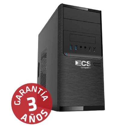 ECS ORDENADOR DE SOBREMESA DS520 INTEL I3-12100 16GB RAM 1TB SSD NVME WINDOWS 11PRO 3 AÑOS DE GARANTÍA LABORATORIO