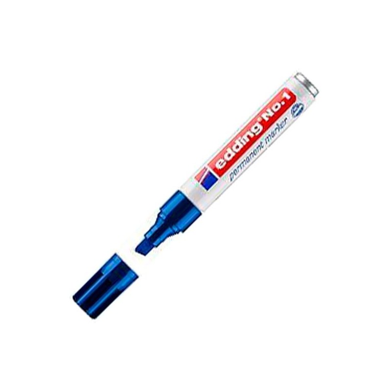 EDDING MARCADOR PERMANENTE Nº 1 AZUL