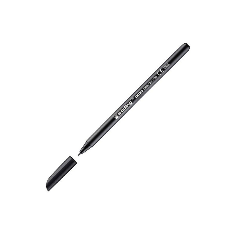 EDDING ROTULADOR 1200 PUNTA FINA NEGRO