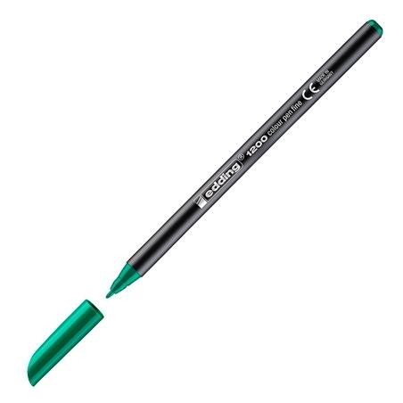 EDDING ROTULADOR 1200 PUNTA FINA VERDE