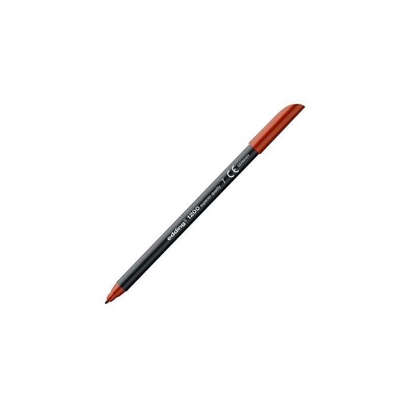 EDDING ROTULADOR 1200 PUNTA FINA MARRÓN