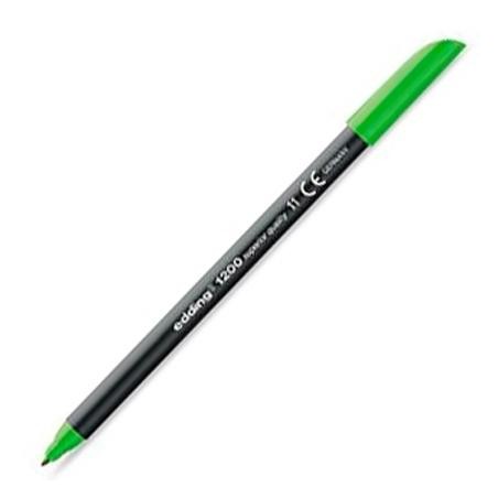 EDDING ROTULADOR 1200 PUNTA FINA VERDE CLARO