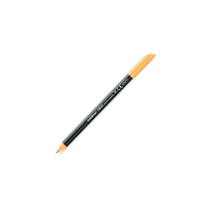 EDDING ROTULADOR 1200 PUNTA FINA NARANJA CLARO