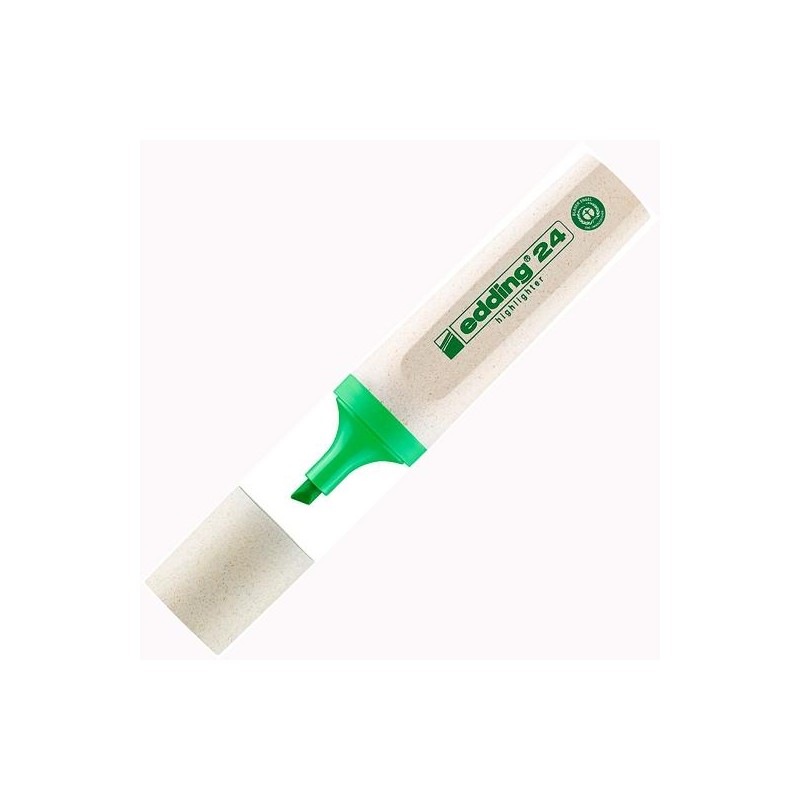 EDDING MARCADOR FLUORESCENTE 24 ECOLINE VERDE CLARO