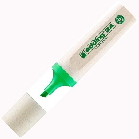 EDDING MARCADOR FLUORESCENTE 24 ECOLINE VERDE CLARO