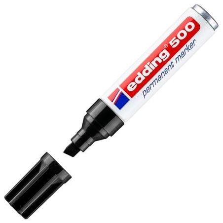 EDDING MARCADOR PERMANENTE 500 NEGRO